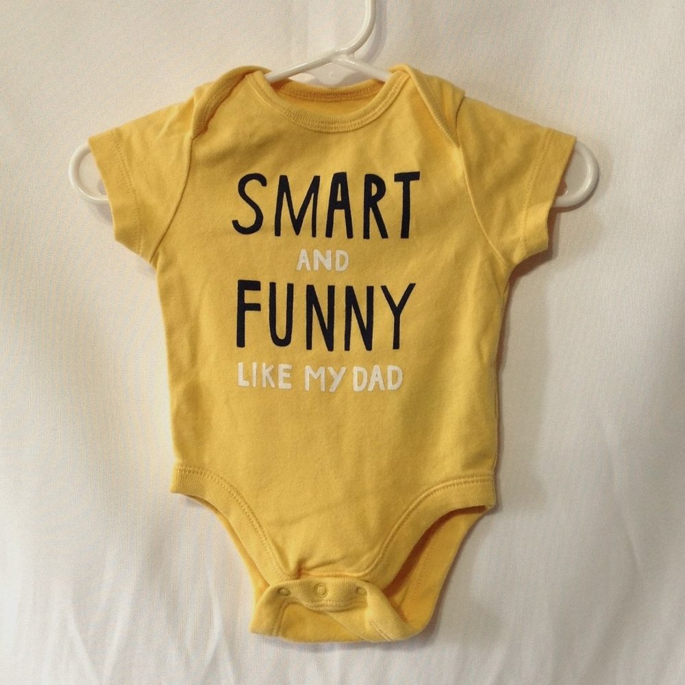 Old Navy ❤️ Kid's Yellow Sleeveless One Piece Bodysuit Size -(0-3M) (PRE-LOVED)